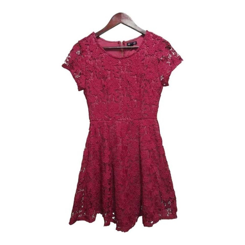 Red lace dress by‎ Max & Ash.  Size Medium